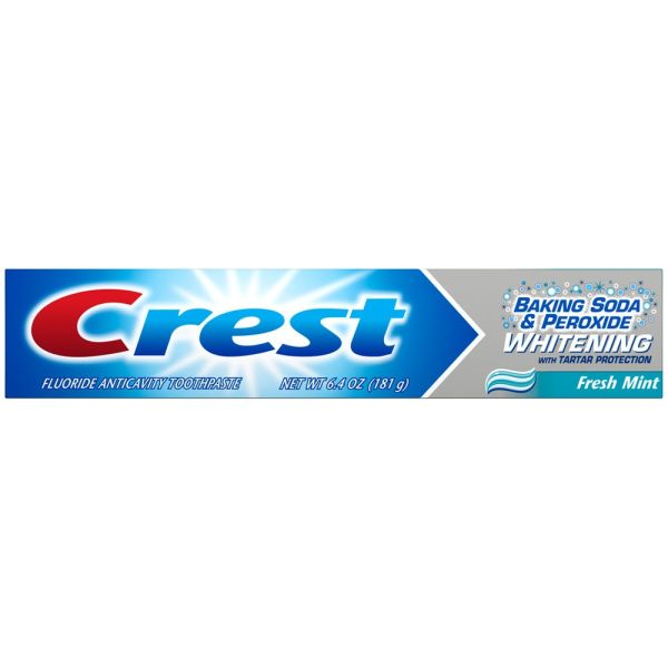 Зубна паста Crest Baking Soda & Peroxide Whitening (Fresh Mint) 181 мл