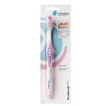 Зубна щітка Miradent Carebrush White відбілююча рожева