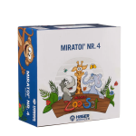 Гумові іграшки Miradent Дикі тварини 100 шт
