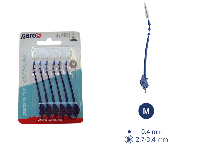 Міжзубні йоржи Paro Slider М 6 шт