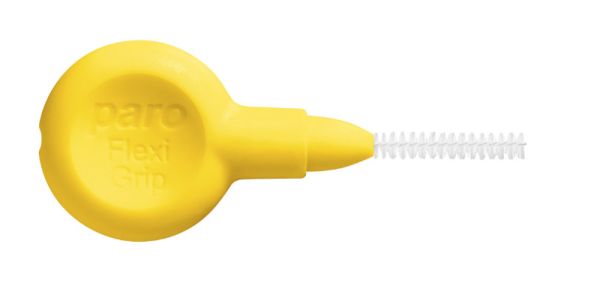 Міжзубні йоржики paro Flexi-Grip 2.5 мм жовті 4шт