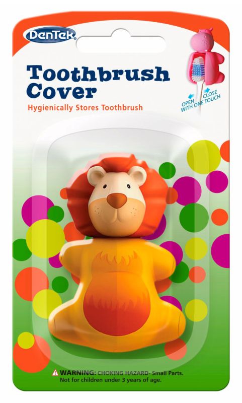 Тримачі для дитячих зубних щіток DenTek Лев