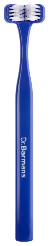 Зубна щітка Dr. Barman's Superbrush Regular тристороння м'яка синя
