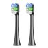 Змінні насадки для звукової зубної щітки Lebooo ProZone for Lebooo Diamond-Classic 2 шт чорні