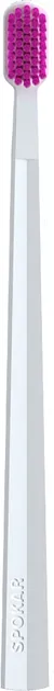 Зубна щітка Spokar X Ультрам'яка (8593534341944_Біло-рожева)