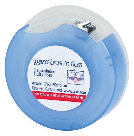Зубна нитка суперфлос paro® Brush'n Floss 20 шт