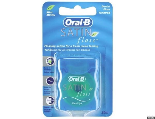 Зубна нитка (флоси) Oral-B Satin Floss 25 м