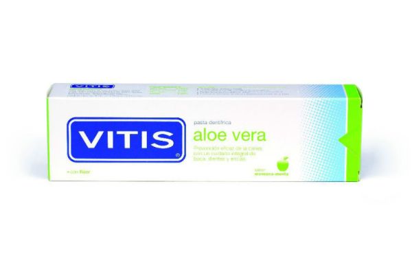 Зубна паста Vitis Aloe Vera Яблуко 100 мл
