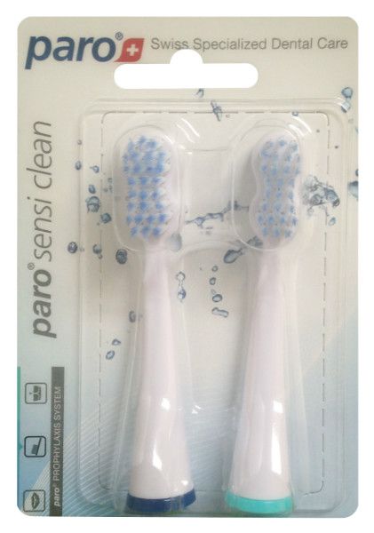 Змінні щітки paro sonic Sensi Clean 2 шт