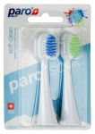 Змінні насадки для звукової зубної щітки Paro sonic Soft Clean 2 шт