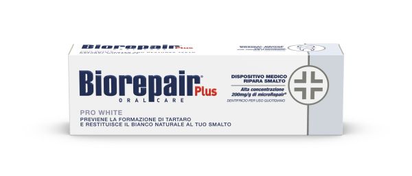Зубна паста Biorepair Plus Pro White 75 мл без фтору