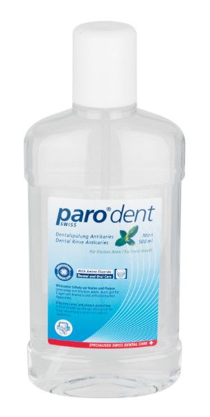 Ополіскувач рота з амінофторидом Paro Dent 500 мл