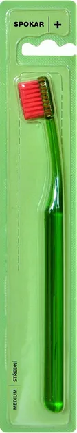 Зубна щітка Spokar Plus Середня Зелена (8593534341814_зелена)