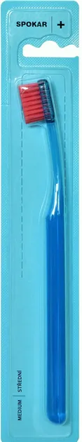 Зубна щітка Spokar Plus Середня Синя (8593534341814_синя)