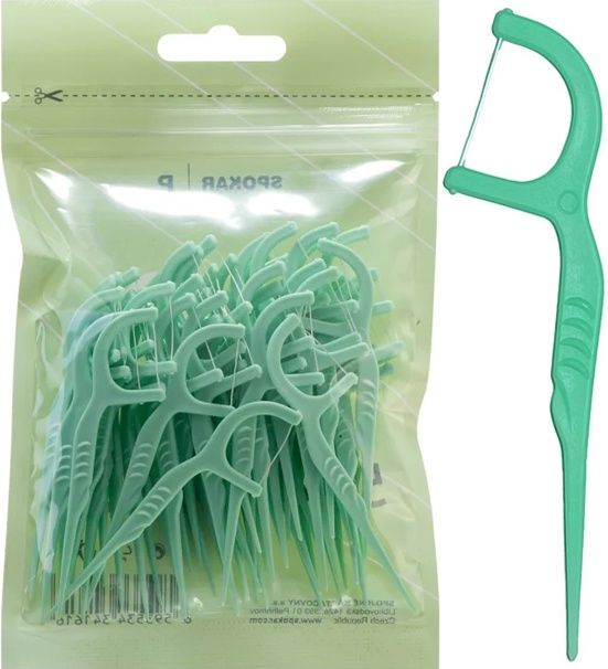 Флос-зубочистки Spokar 50 шт. (8593534341616)