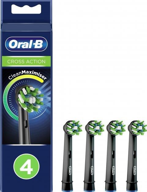 Змінна насадка Oral-B Cross Action Black 4 шт