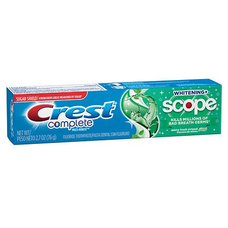 Зубна паста Crest Complete Whitening Scope Minty Fresh 175 мл
