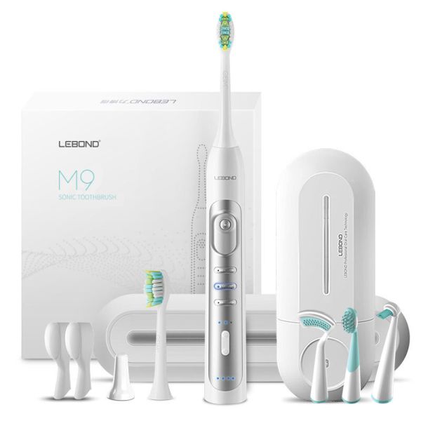 Звукова зубна щітка Lebond M9 White 5 насадок