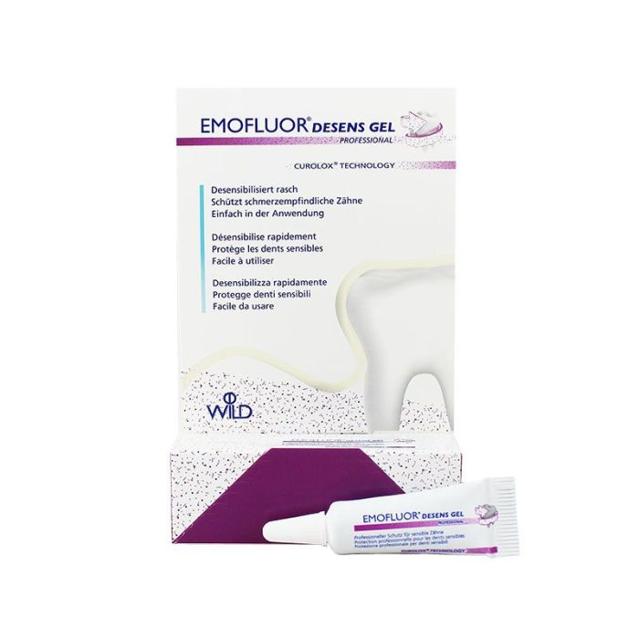 Професійний гель для чутливих зубів Emofluor 3 мл