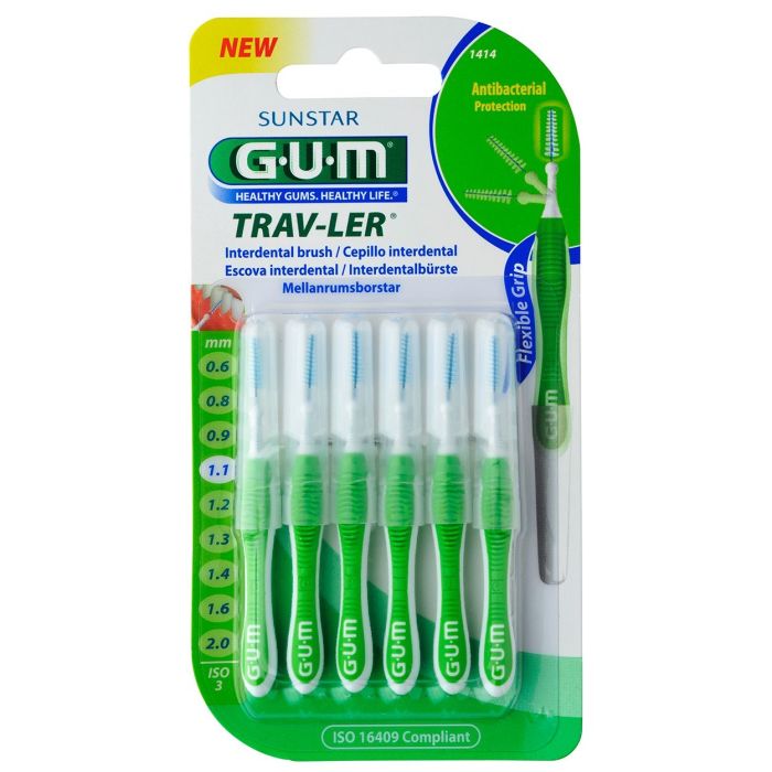 Міжзубні йоржики GUM TravLer 1.1 мм 6 шт