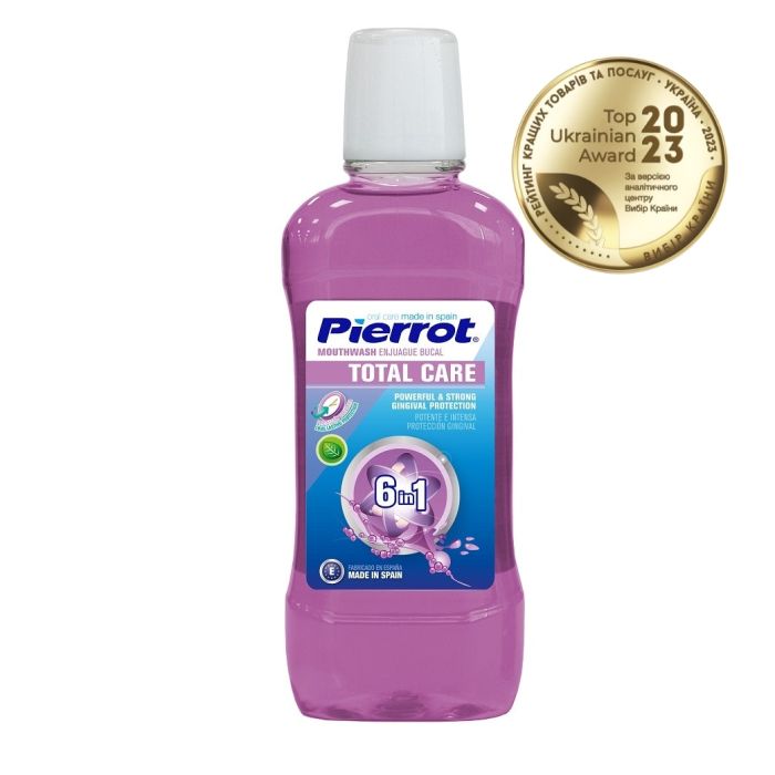 Ополіскувач для ротової порожнини Pierrot Захист 6в1 500 мл
