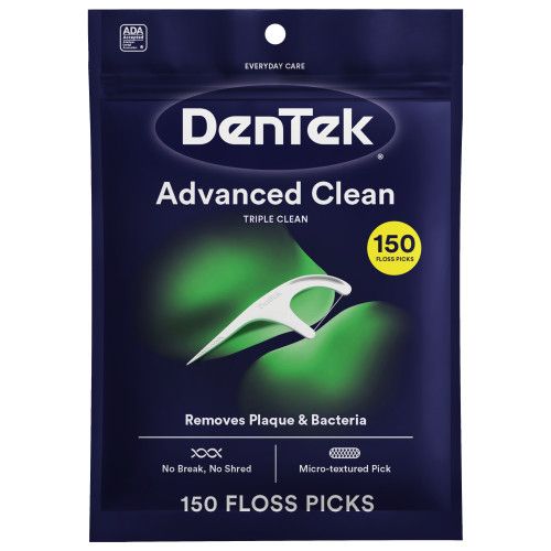 Флосс-зубочистки DenTek Потрійне очищення 150 шт