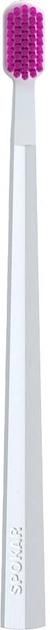 Зубна щітка Spokar X Суперм'яка (8593534341951_Біло-рожева)