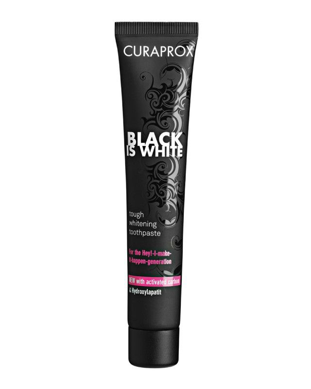 Зубна паста Curaprox Black is White Лайм Чорна 90 мл