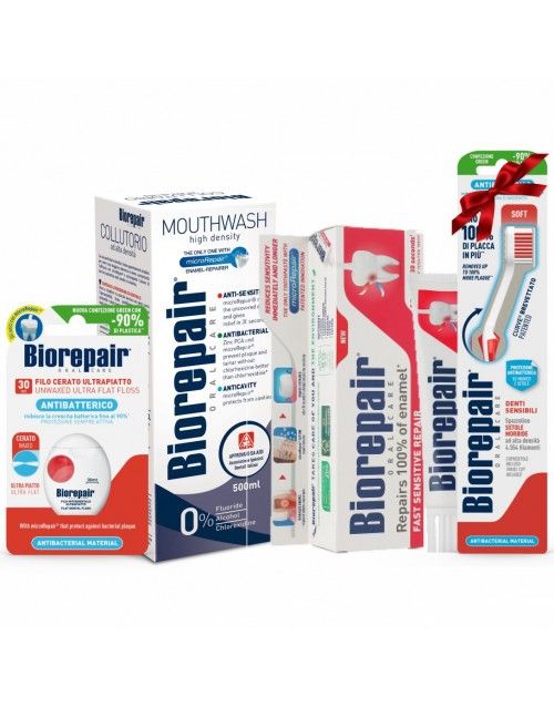 Biorepair Комплекс «Позбавлення чутливості» + Подарунок Зубна щітка