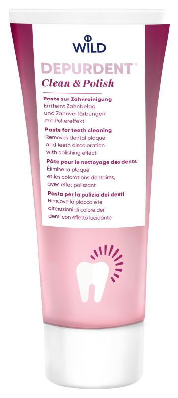 Зубна паста для чищення та полірування зубів Depurdent 75 мл