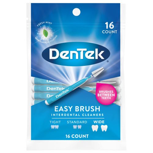 Міжзубні йоржики DenTek для широких проміжків 3.5 - 6.8 мм 16 шт