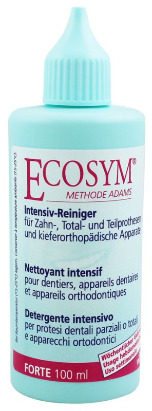 Концентрат для очищення зубних протезів та ортодонтичних апаратів Ecosym forte 100 мл