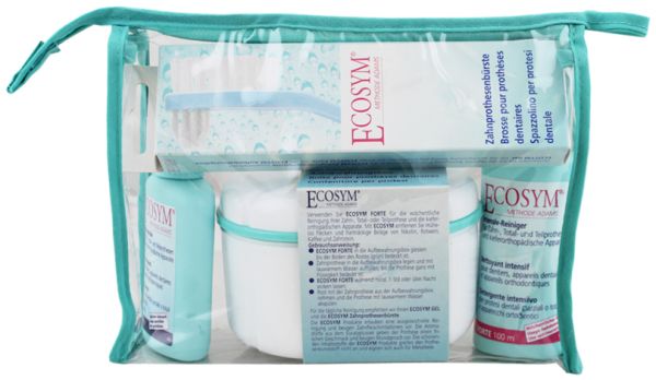 Набір для очищення та догляду за зубними протезами та ортодонтичними апаратами Ecosym