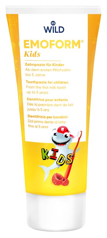 Дитяча зубна паста Emoform actifluor Kids 0 - 5 років 75 мл