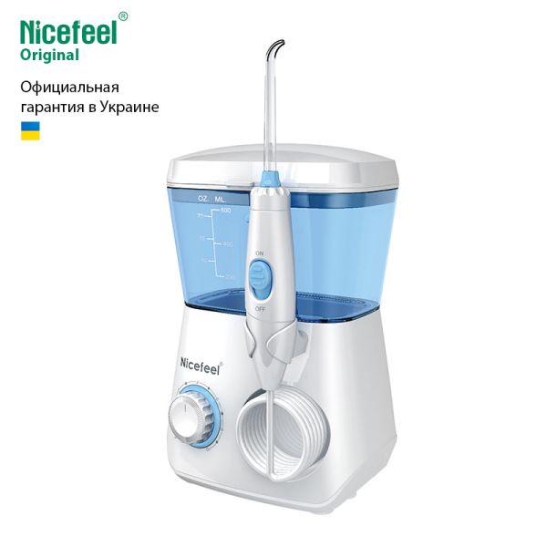 Іригатор порожнини рота Nicefeel FC165 Білий 8 насадок
