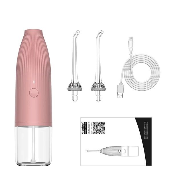 Іригатор порожнини рота Nicefeel FC3840 Рожевий 1 насадка