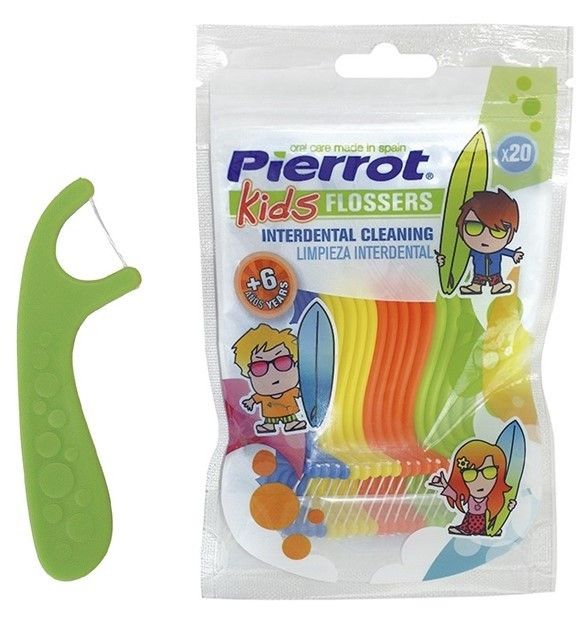 Флосс-зубочистки Pierrot Дитячі 20 шт