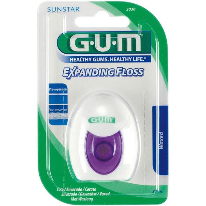 Зубна нитка GUM Expanding Floss, що розширюється 30 м