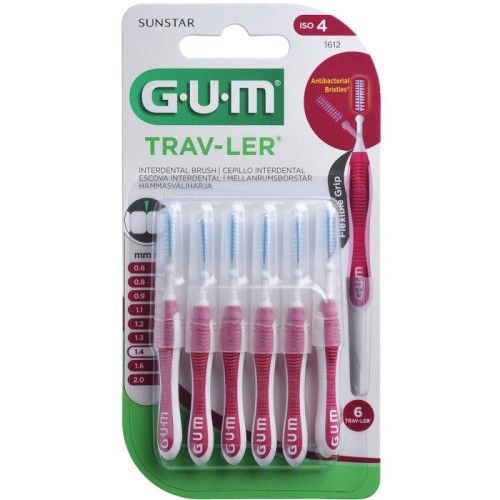 Міжзубні йоржики GUM TravLer 1.4 мм 6 шт