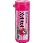 Жувальна гумка з ксилітолом для дітей Miradent Xylitol chewing gum for kids Полуниця 30 шт