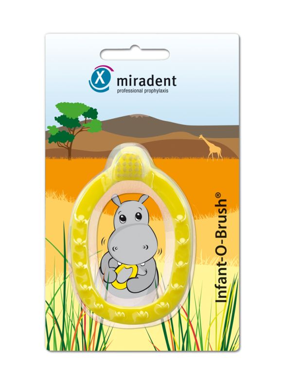 Дитяча зубна щітка Miradent Infant-O-Brush від 6 місяців