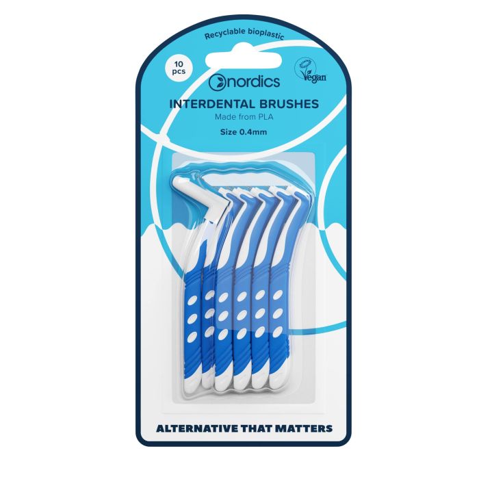 Міжзубні щітки L-подібної форми 10 шт.