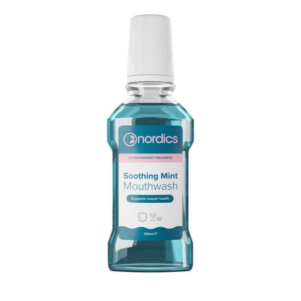Ополіскувач для рота Nordics Soothing Mint для заспокоєння ясен