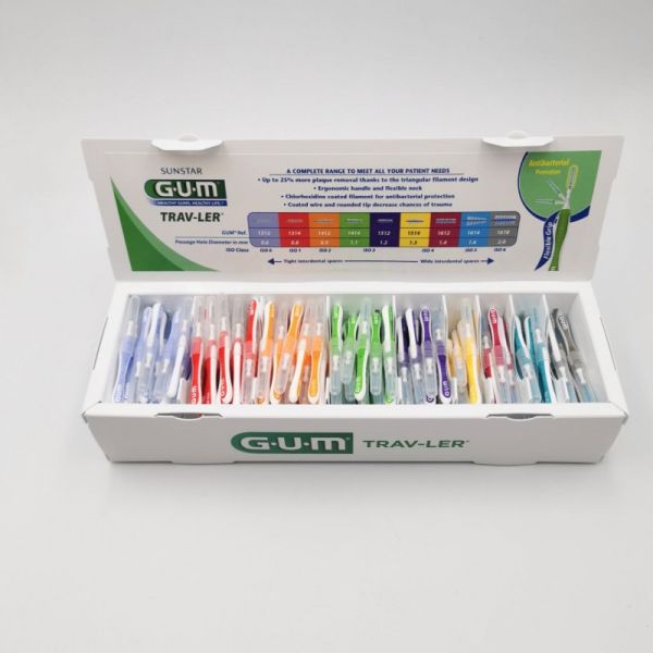 Міжзубні йоржики GUM TravLer dental kit набір для дантистів
