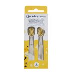 Змінні головки для дитячих електричних зубних щіток Nordics Kids – жовтий