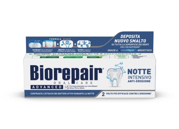 Зубна паста BioRepair Інтенсивне нічне відновлення 75 мл