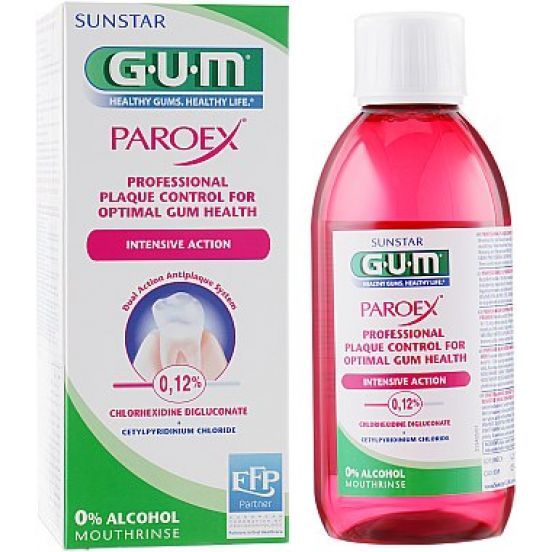 Ополіскувач для ротової порожнини Gum Paroex 0.12% без помпи 5 л