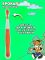 Дитяча зубна щітка Spokar Tommy М'яка з пісочним годинником Помаранчева (8593534341647_оранжевая_с песочными часами)