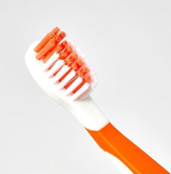 Дитяча зубна щітка Spokar Tommy М'яка з пісочним годинником Помаранчева (8593534341647_оранжевая_с песочными часами)