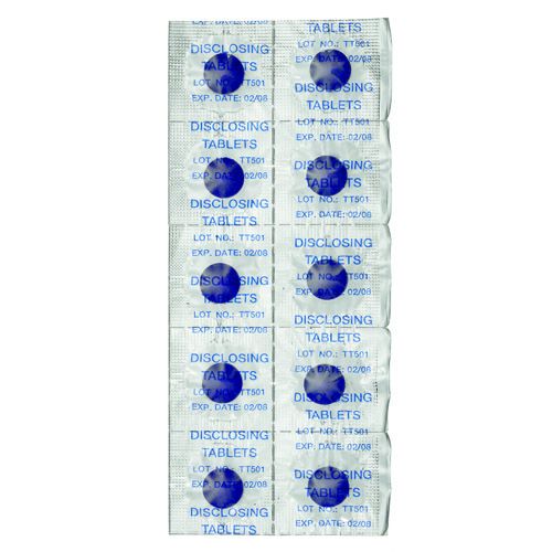 Таблетки для індикації зубного нальоту Curaprox 12 шт